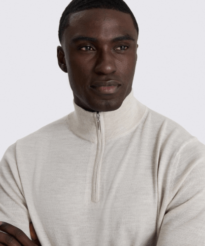 Zip-neck jumpers