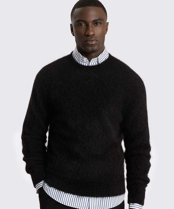 crew-neck jumpers