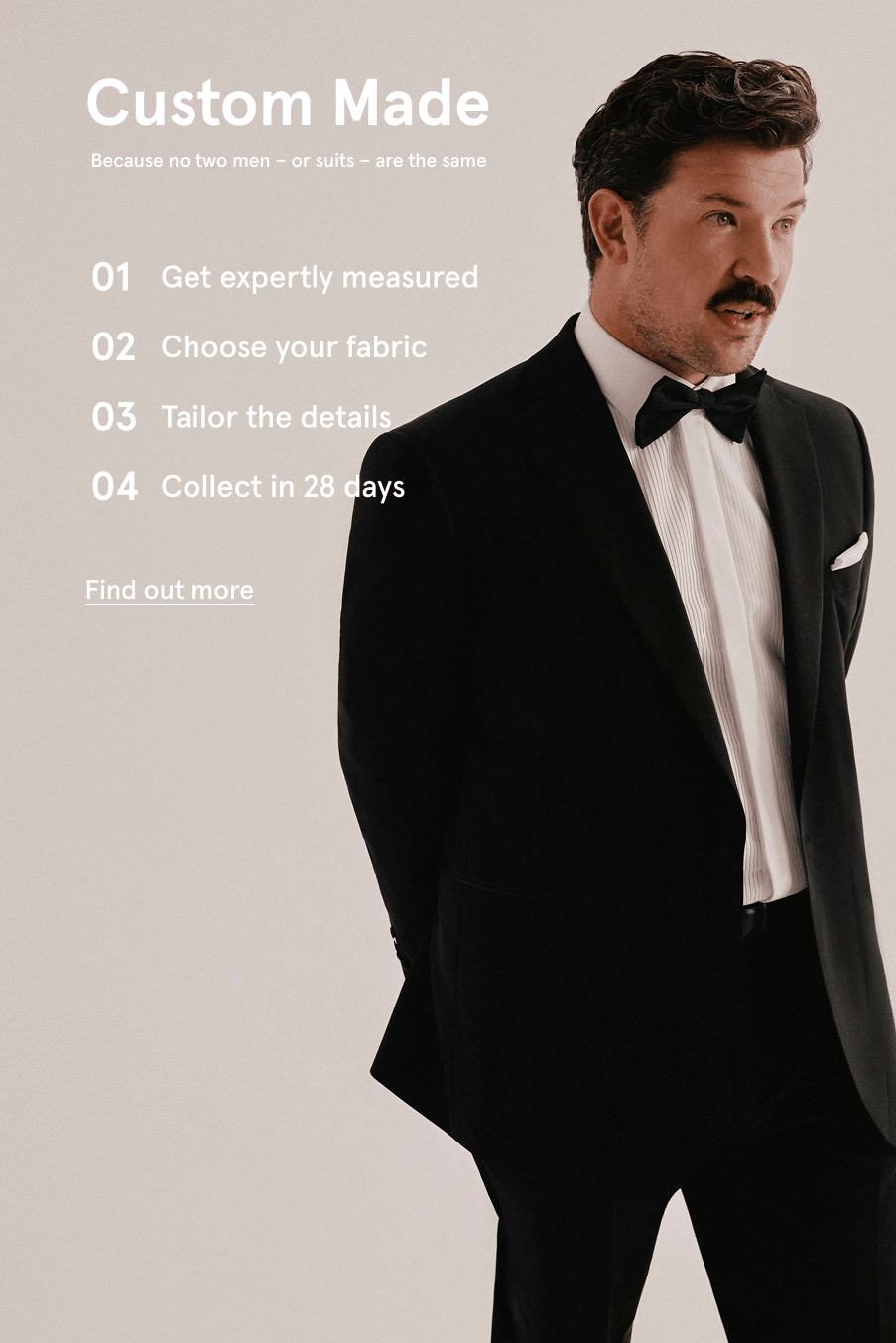 Custom Made Tux September 2026 | UK