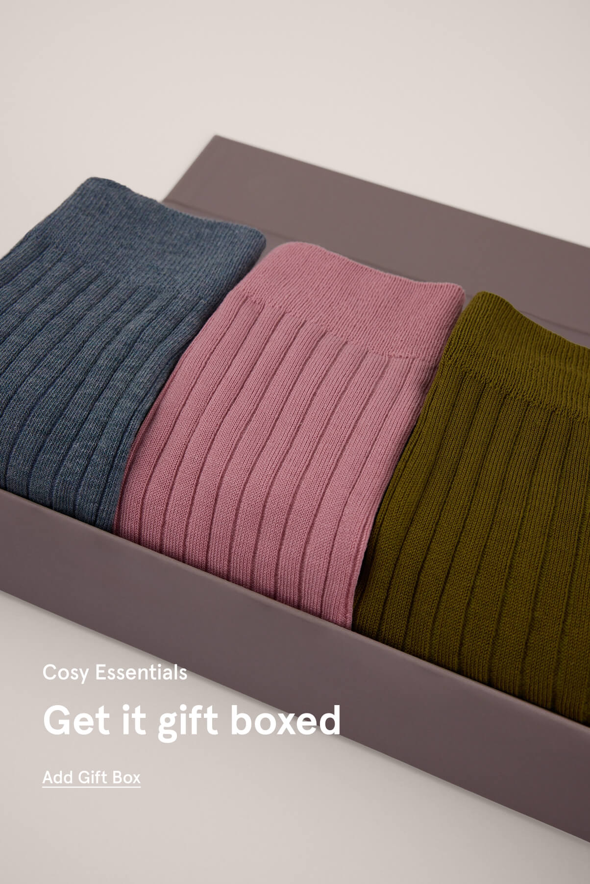 Get it gift boxed socks | UK
