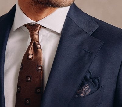 It's all in the details: our Italian-cloth suits
